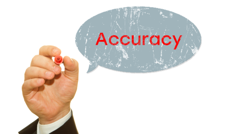 Accuracy Matters!
